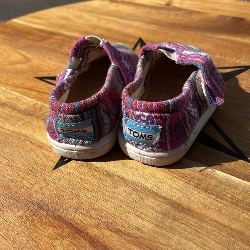 Toms Baby Infant Purple Shoes - Size T3
